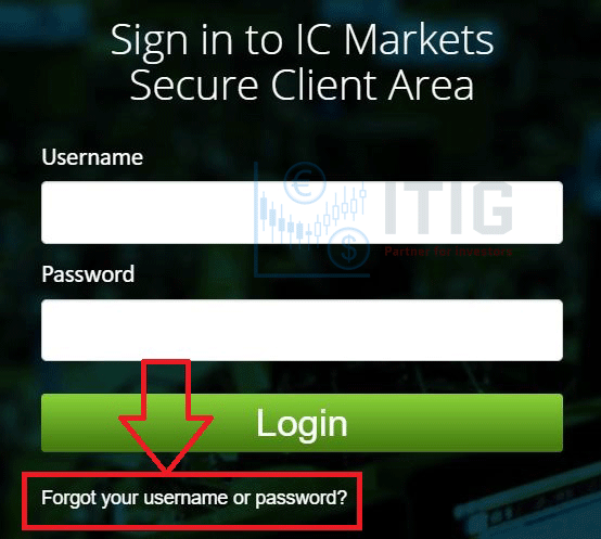 hướng dẫn đổi mật khẩu thông tin tài khoản tại ICMarkets khi quên