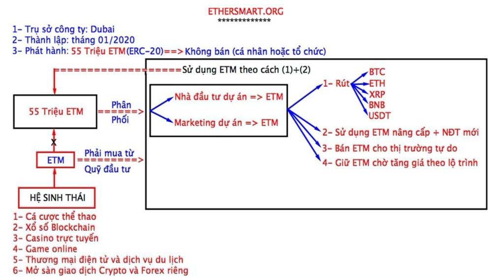 Mô hình phát triển của Ethersmart